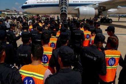 Cambodia, Chinese nationals, China, Cambodian police, telephone, extorting money, China, Chinese nationals