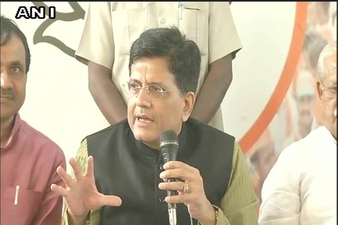 Railway Minister Piyush Goyal, Bidar-Kalaburgi Railway line, Atal Bihari Vajpayee, Narendra Modi, Congress Railway Minister Piyush Goyal, Bidar-Kalaburgi Railway line, Atal Bihari Vajpayee, Narendra Modi, Congress