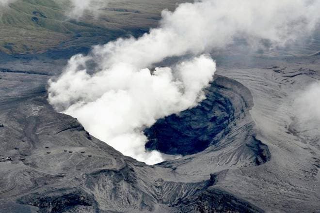 Volcano, Japan, Cities, towns