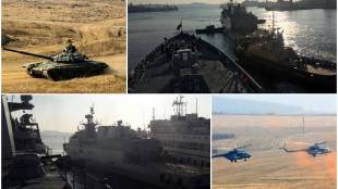 indra 2017, india, russia, tri-service military exercise, tri-service military exercise Indra-2017, military exercise, Vladivostok, INS Satpura, INS Kadmatt, Indo-Russian bilateral Tri-Service Exercise