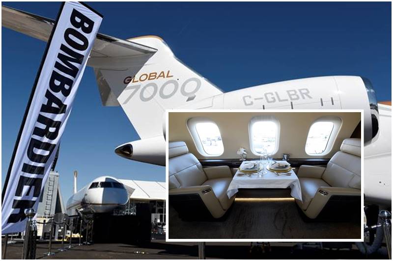 Bombardier, Bombardier jet, Bombardier global 7000, Bombardier global 7000 jet, las vegas, plane, aircraft, business travel, business jet, air travel, Bombardier plane, business jet, aviation, aviation industry, corporate sector, world news, world pics, Bombardier pics