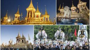 thailand, thailand royal funeral, King Bhumibol Adulyadej funeral, late King Bhumibol Adulyadej, thailand set for lavish five-day funeral ceremony, five-day funeral ceremony, five-day funeral ceremony of King Bhumibol Adulyadej, bangkok, Bangkok Grand Palace, World War Two, thailand pics, bangkok pics, King Bhumibol Adulyadej pics, King Bhumibol Adulyadej news
