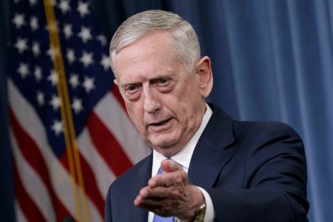 US Defense Secretary Jim Mattis , US, India, Jim Mattis
