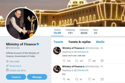 ministry of finance, ministry of finance tweet. ministry of finance twitter, arun jaitley, covfefe, twitter jokes