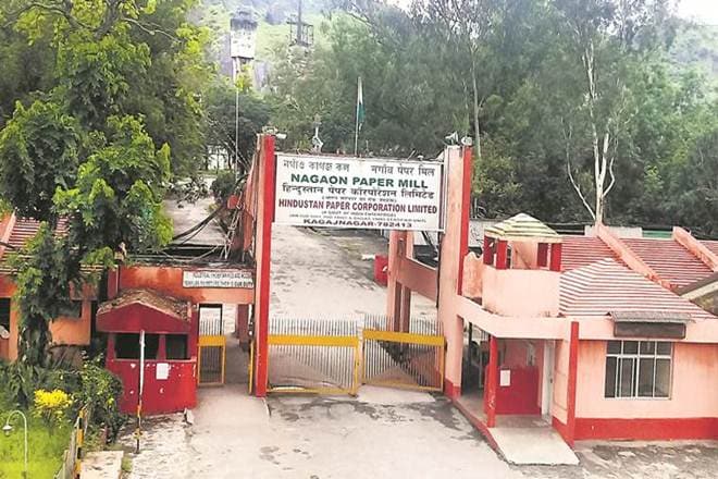 Hindustan Paper Corporation, Niti Ayog, Indian Government, Nagaon Paper Mill, Cachar Paper Mill