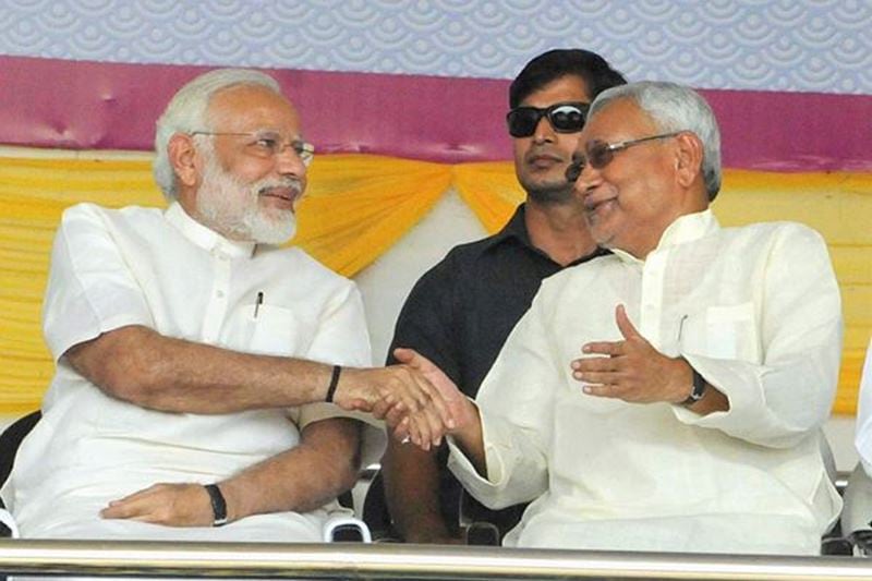 Narendra modi in bihar, Narendra modi bihar visit, Ram vilas Paswan, nitish kumar, namami gange project, mokama, patna university, narendra modi bihar pics