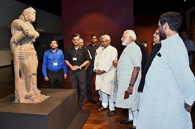 Narendra modi in bihar, Narendra modi bihar visit, Ram vilas Paswan, nitish kumar, namami gange project, mokama, patna university, narendra modi bihar pics