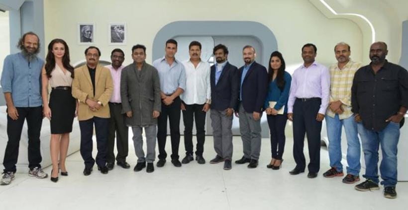 2.0, Rajinikanth, akshay Kumar, Amy Jackson, robot, shankar, Enthiran, 2,o look, 2.0 avatar, 2.0 actors, 2.0 poster