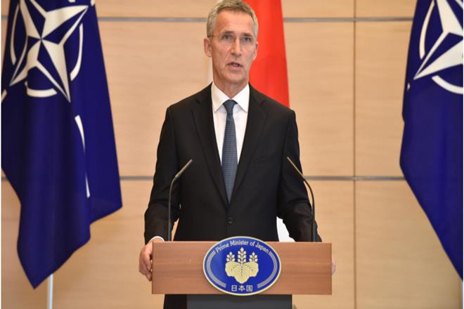 NATO chief, Jens Stoltenberg, united nations, North Korea, Tokyo, Shinzo Abe, China, Pyongyang, Pacific Ocean NATO chief, Jens Stoltenberg, united nations, North Korea, Tokyo, Shinzo Abe, China, Pyongyang, Pacific Ocean
