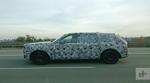 First ever Rolls-Royce SUV spotted testing