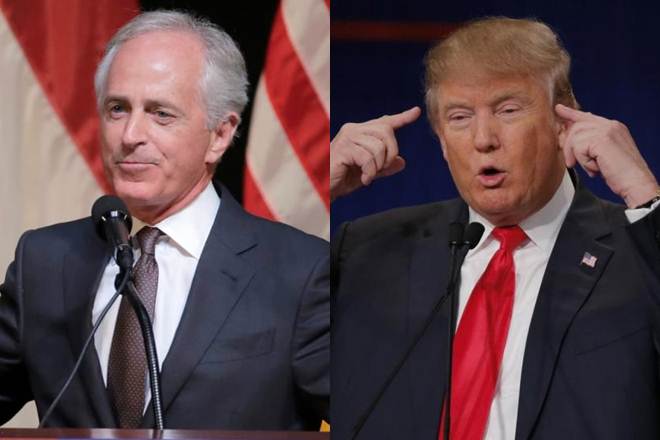 Donald Trump, Bob Corker, Republican, U.S. Senate, Obamacare, Paul Ryan, Ron Bonjean, White House, Heritage Foundation, New York Times, John McCain, US, US politics, United States, world