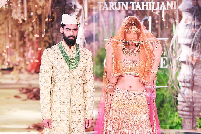 wedding dresses, latest lahanga designs, latest attire for wedding, wedding attires