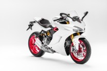 Aggressive design language inspired from the Panigale range.
