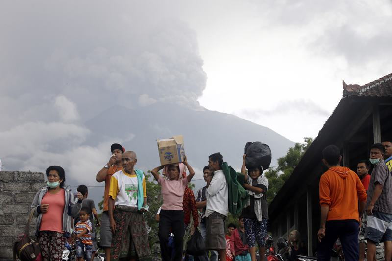 Volcano eruption in Bali, Mount Agung volcano, Bali Volcano, Bali airspace, Bali airport, Bali flights cancelled, Bali airport shut down, Bali Volcano, Pacific ``Ring of Fire''