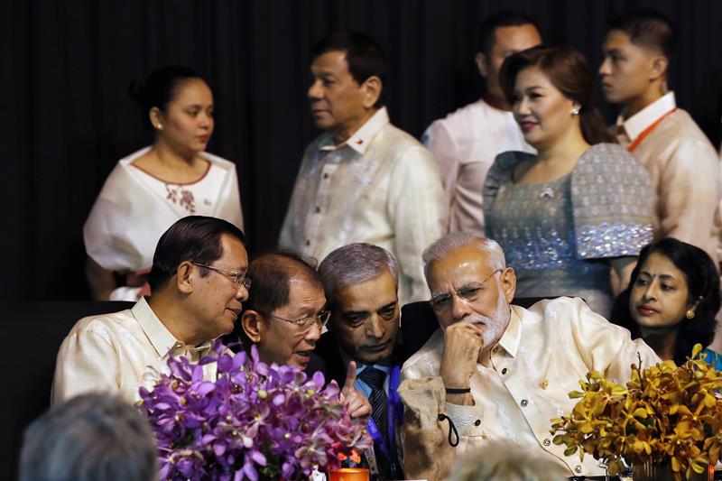 asean summit, asean summit 2017, pm modi, modi, modi philippines, Narendra Modi philippines, modi in philippines, Narendra Modi in philippines, PM Modi Philippines visit, Modi Philippines visit, Shinzo Abe, Donald Trump, asean 2017 summit