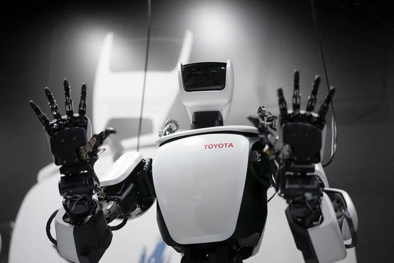 Toyota, humanoid robot, humanoid robot T-HR3, International Robot Exhibition, third generation humanoid robot, T-HR3, tokyo, japan, china, robot, artificial intelligence, technology