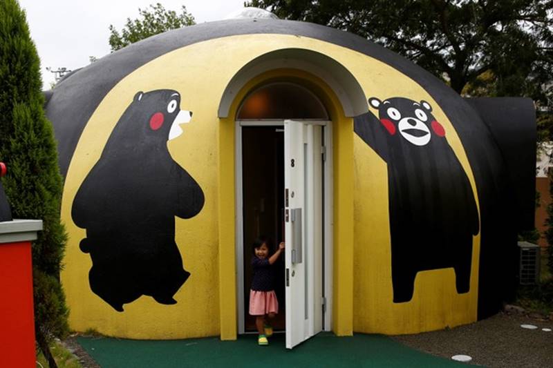 japan, earthquake, earthquake-resistant, dome houses, earthquake-resistant dome houses, asia, Aso Farm Land Kumamoto Prefecture