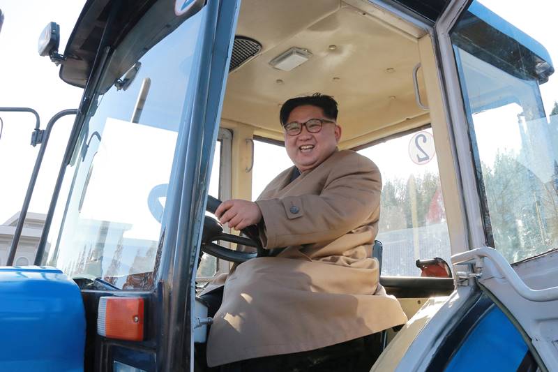 North Korea, Kim Jong Un, north korea leader Kim Jong Un, rocket, missile, nuclear weapon, north korea economy, tractor, ballistic missile