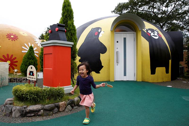 japan, earthquake, earthquake-resistant, dome houses, earthquake-resistant dome houses, asia, Aso Farm Land Kumamoto Prefecture