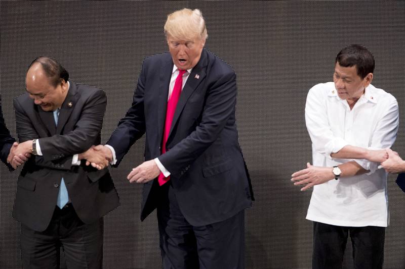 ASEAN summit in Manila, Donald Trump baffled, donald trump, narendra modi, pm modi live, asean summit live, manila, asean summit news, asean summit update, modi news, modi update, modi video, modi speech, modi trump meet, donald trump funny, modi funny, us, china, japan, doklam, modi doklam, south china sea, australia
