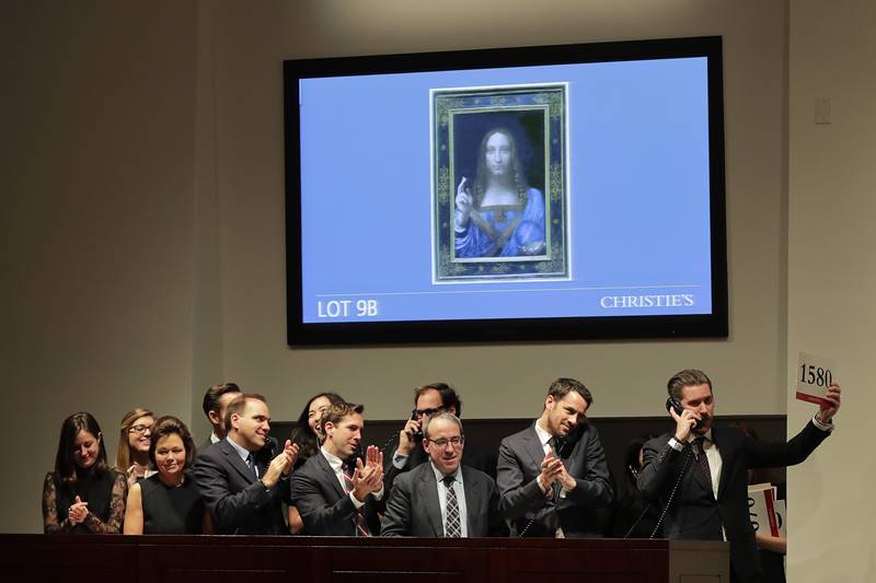 Leonardo da Vinci, Leonardo da Vinci painting, Leonardo da Vinci art work, Leonardo da Vinci paintings, Leonardo da Vinci painting auction, Jesus Christ painting, Leonardo da Vinci Jesus Christ painting