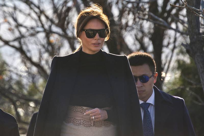 US first lady Melania Trump, Melania Trump, Donald Trump, Beijing, panda, pandas, Meng'er, Gu Gu, china, zoo, great wall, great wall of china, melania in china, trump in china, trump family in asia, trump asia tour
