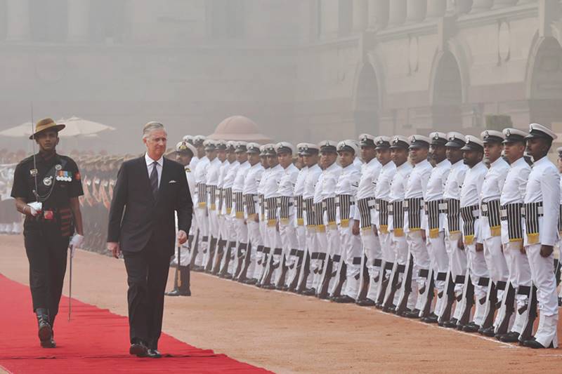 pm narendra modi, pm modi, modi, Belgium, belgian King Philippe, Belgian royals visit India, Rashtrapati Bhavan, Queen Mathilde