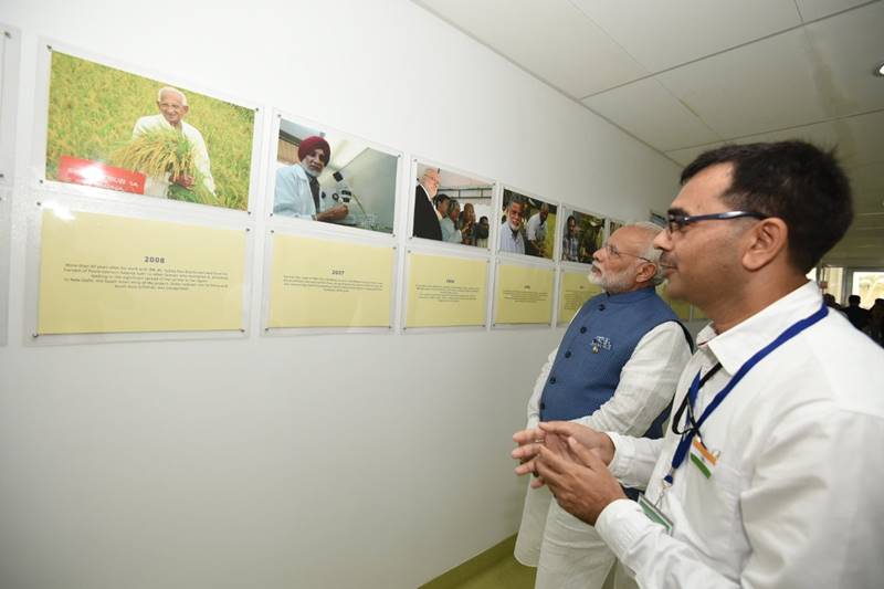 Narendra Modi in Philippines, Narendra Modi Philippines visit, Narendra Modi in manila, pm modi, pm narendra modi, PM visits rice research institute, latest news, latest pics, modi photos, modi in philippines photos
