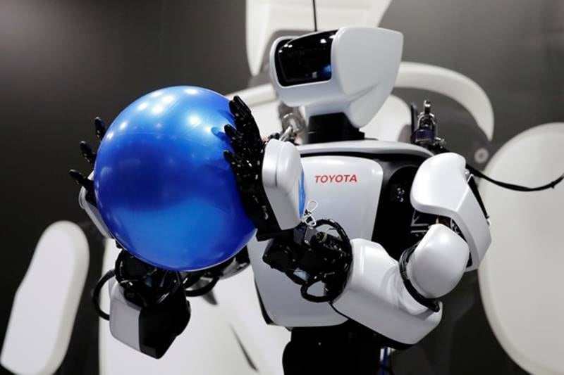 Toyota, humanoid robot, humanoid robot T-HR3, International Robot Exhibition, third generation humanoid robot, T-HR3, tokyo, japan, china, robot, artificial intelligence, technology