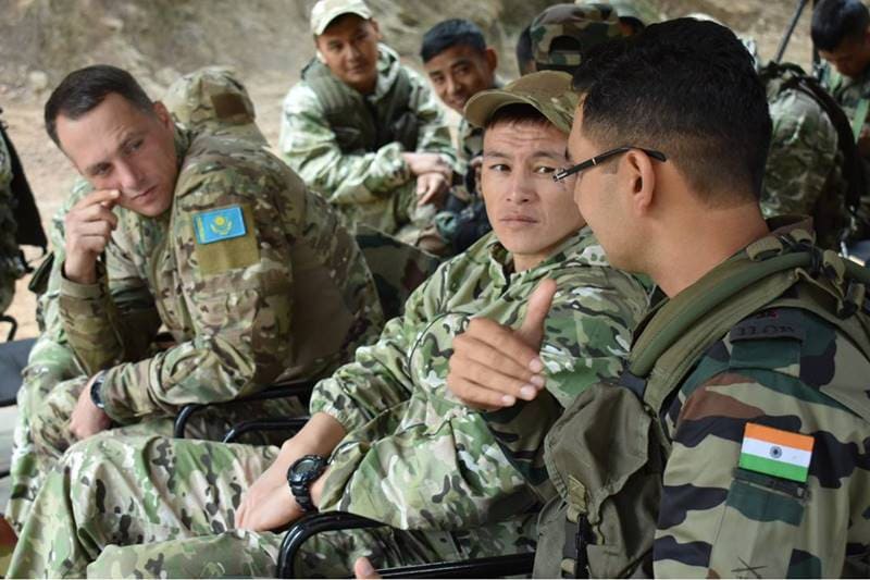india, Kazakhstan, india defence, defence, joint exercise, Prabal Dostyk, Prabal Dostyk 2017, Himachal Pradesh, army, indian army, bilateral relation
