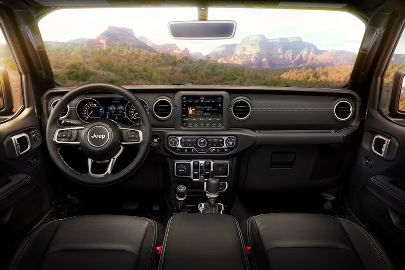 The interiors on the 2018 Jeep Wrangler gets a little more polish. While all creature comforts matching the Wranglers price tag are present, the central touch screen with Apple Car Play and Android Auto connectivity, along with inbuilt satellite navigation