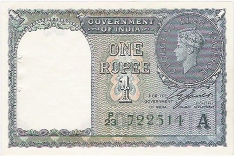 The genesis of Re 1 lies in the World War I where the inability to mint coins forced the then colonial authorities to shift to printing Re 1 notes in 1917. (Source: PTI)