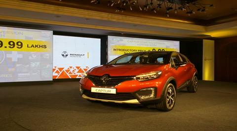 Renault Captur launched in India at a starting price Rs 9.99 lakh