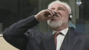 Bosnian Croat, Bosnian croat military, Bosnian croat military commander, UN war crimes, Prison, Solbodan Praljak