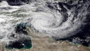 Cyclone, landslide, Indonesian island of Java, Tropical cyclone