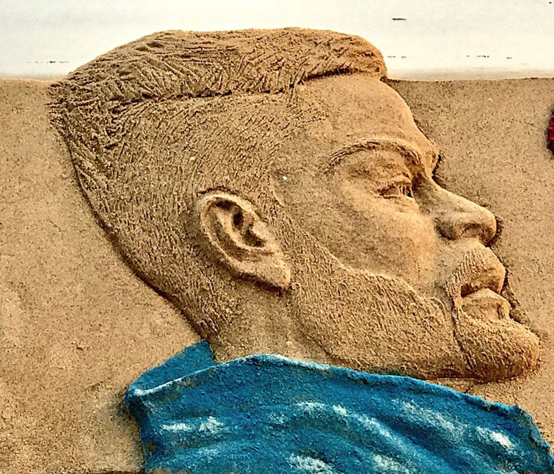 virat kohli, happy birthday virat kohli, virat kohli birthday, virat kohli birthday pics, virat virat sand art, sudarshan pattnaik