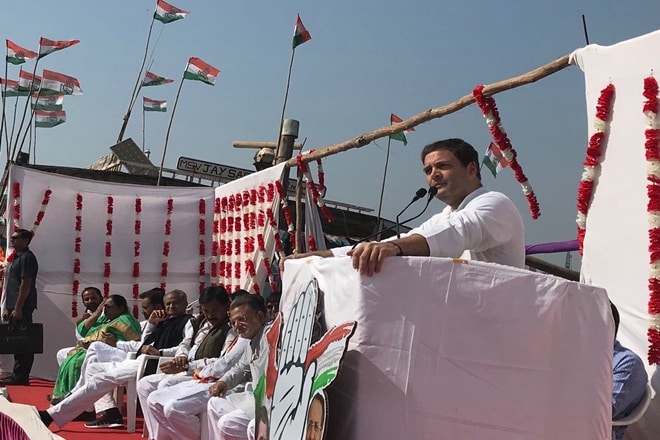 Rahul Gandhi in Porbandar, Rahul Gandhi gujarat, Rahul Gandhi fishermen, Rahul Gandhi demonitisation, fishing ministry, gujarat elections 2017, Gujarat Congress spokesperson Manish Doshi, Gujarat Chief Minister Vijay Rupani, rahul gandhu suited-booted people, bank queues, giant tricolor flag, Dalit community