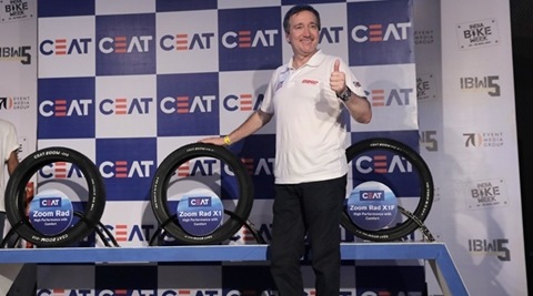 Ceat Zoom Rad X1 radial tyres launched at India Bike Week (IBW) 2017