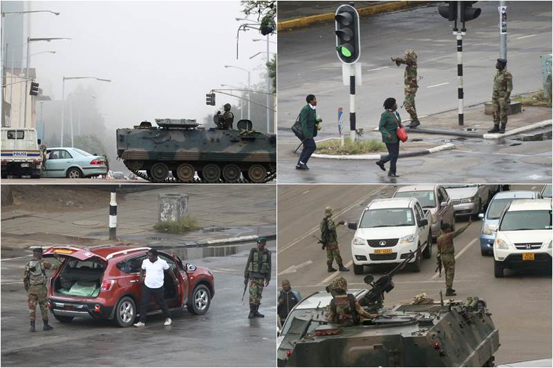 Zimbabwe, Zimbabwe military, Zimbabwe military coup, Zimbabwe crisis, Zimbabwe army, President Robert Mugabe, President mugabe, Zimbabwe under military, Major General Sibusiso Moyo, house arrest, Robert Mugabe house arrest, independence, Britain, world news