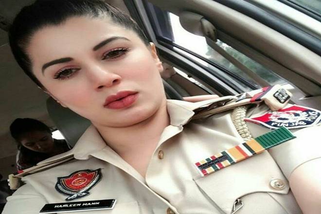 Harleen Mann of Punajb poilce viral image