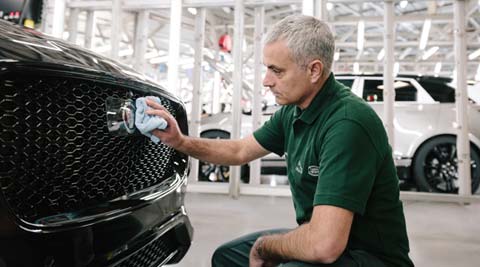 Jose Mourinho becomes 100,000th Jaguar F-Pace customer
