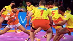 Puneri Paltan vs Gujarat Fortunegiants in Pro Kabaddi League 2017