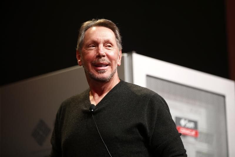 Oracle founder Larry Ellison made an appearance in Robert Downey Jr starrer Iron Man 2 in which he stands on a stairway and says "call me". He played the fictional character Tony Stark.