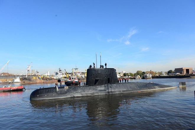 Argentina, argentine missing submarine, Enrique Balbi, Argentina navy, US navy