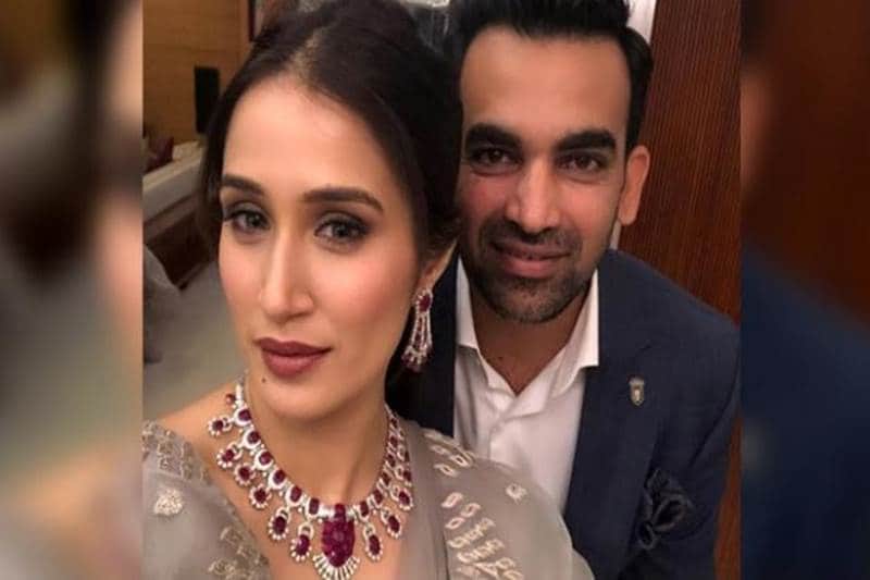 On November 23, Zaheer Khan and Sagarika Ghatge sealed their relationship in a registered marriage attended by their close friends and family. Two days after marriage, the couple organised a dancing night for their close friends. The Chak De star Ghatge shared a selfie with Zaheer captioning it “Another dancing night". (Sagarika Ghatge official Instagram account)
