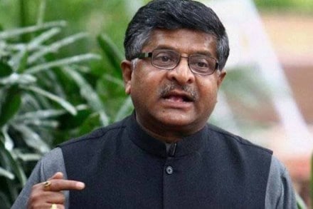 Union Minister Ravi Shankar Prasad (file photo)