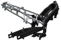 The aluminium, twin-spar frame on Suzuki V-Strom 1000 was designed with the latest FEM analysis technology. It is stiffer and 13% lighter than that of the previous generation V-Strom 1000.