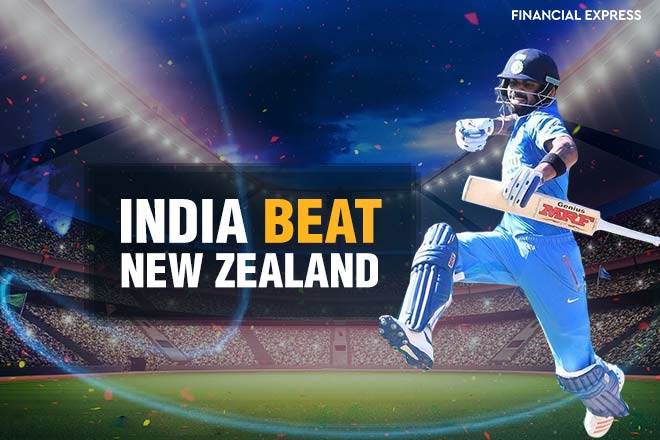 India beat New Zealand.