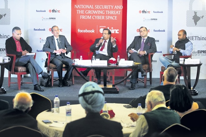 Express Thinc Panel,  Sanjeev Tripathi, Synopsis Inc, Ukraine, Crimea, RUSSIA, cyberspace, INDIA, Kashmir, DELHI