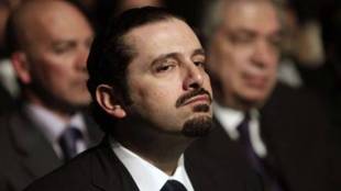 Emmanuel Macron, Saad Hariri, Lebanon, Sunni Saudi Arabia, political crisis